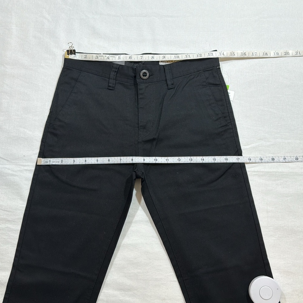 Volcom Frickin Chino, size 27(14), Black - Picture 5 of 8